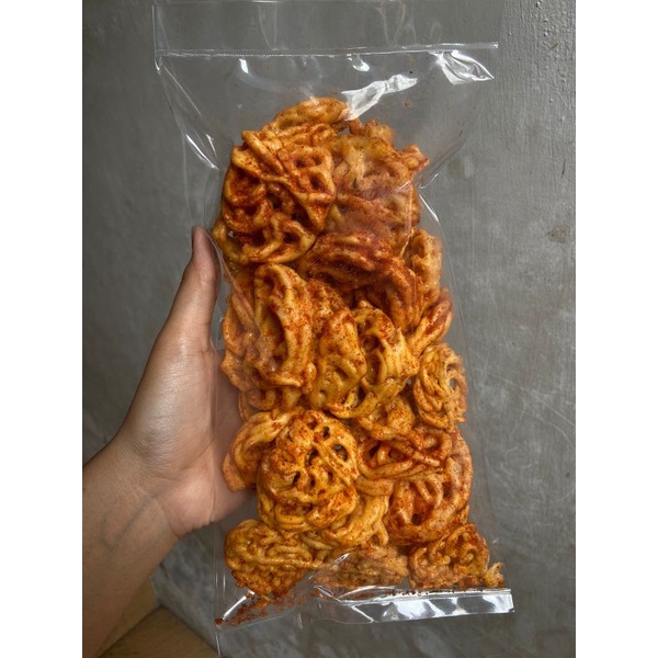 

Kerupuk Seblak mie bantet Wa Gembull 250gr ❤ seblak bantet pedas