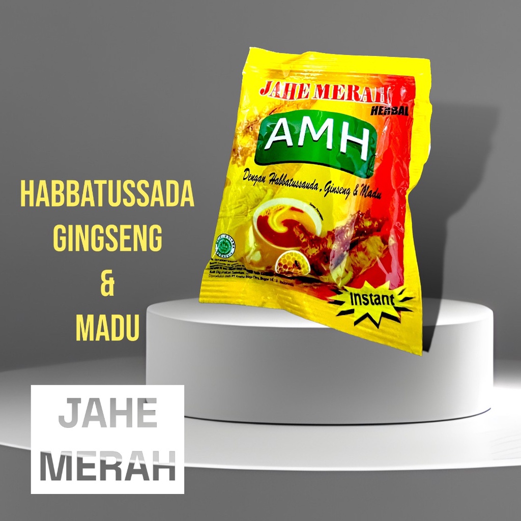 MINUMAN JAHE MERAH 1 RENCENG ISI 12 PCS