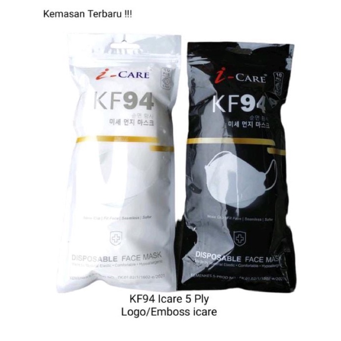 MASKER Kf 95 i care 5 ply 1 pack isi 10