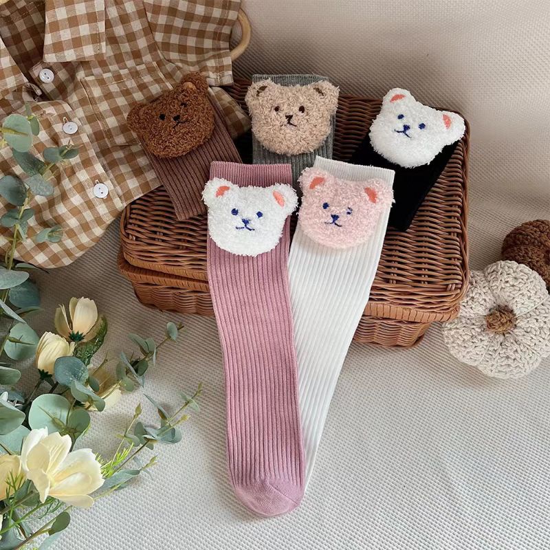 BABY K2 - kaos kaki Panjang bear kode 00275