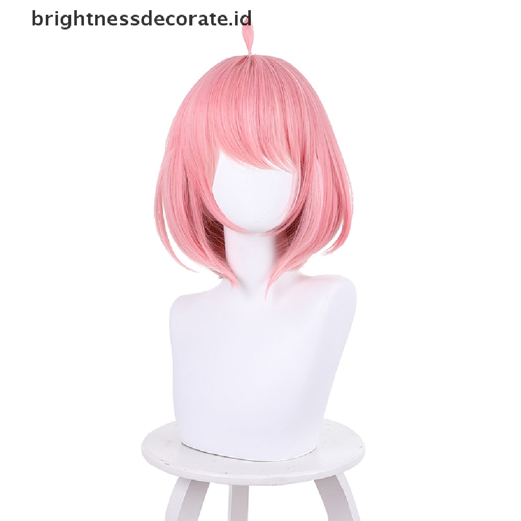 [Birth] Karakter Anime Pink Cosplay Wig Halloween Party Props Cosplay Wig Decor [ID]