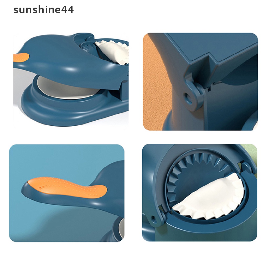 Sunshine 2in1 DIY Dumpling Maker Alat Cetakan Penekan Kulit Pangsit Dough Presser.