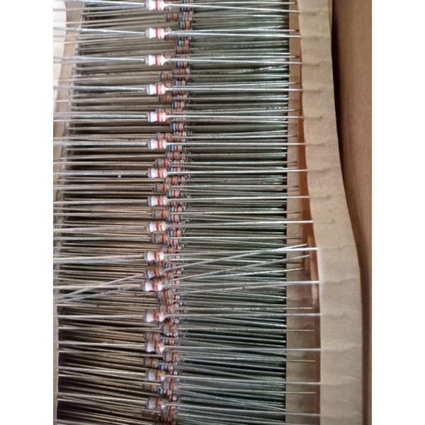 resistor 6k8 1/4wat body 1/8wat 100pcs