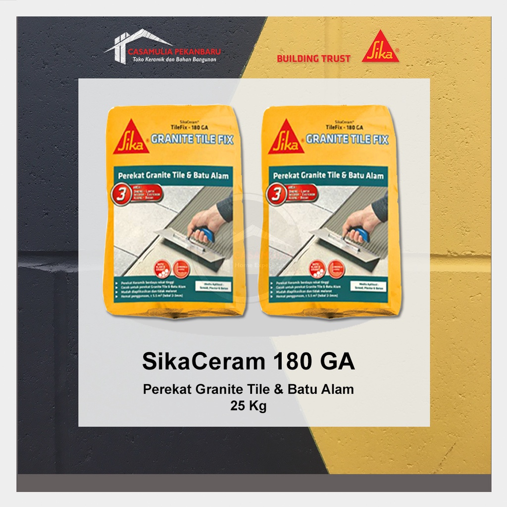 Sika Ceram 180 GA - Perekat Keramik & Granit Area Basah 25kg