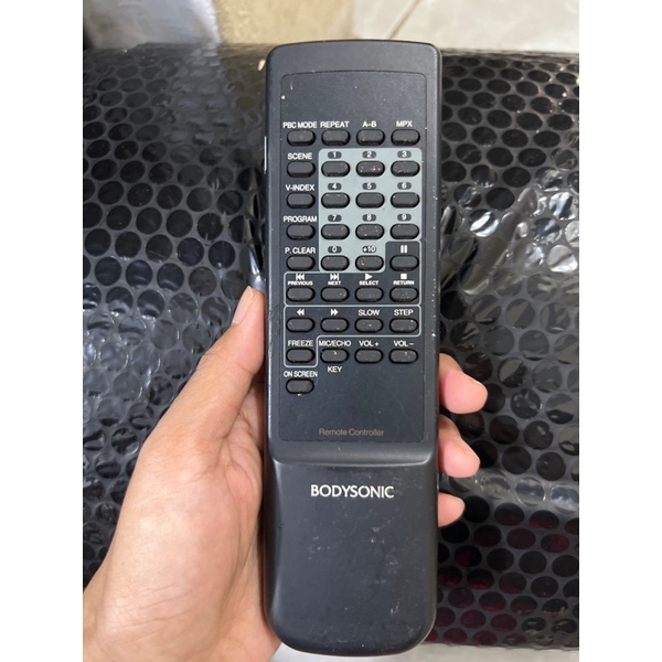 REMOTE REMOT CONTROL BODYSONIC ORIGINAL ASLI