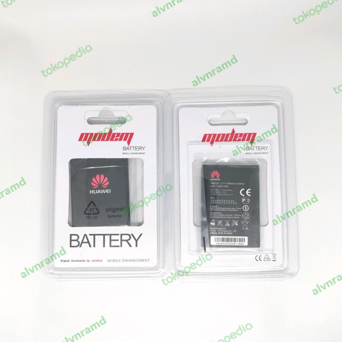 Produk Terbaru Baterai Battery Batere Modem Wifi Bolt Slim 1 E5372 E5372S
