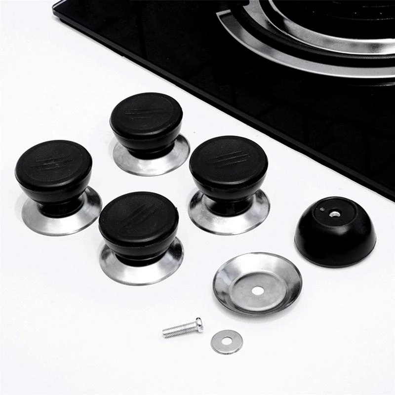 [Harga Grosir] Pegangan Tangan Tutup Panci Stainless Steel Anti Melepuh Kettle Cover Knobs Handle Gesper Ketat Tutup Panci Gagang Kitchenware Aksesoris Pengganti