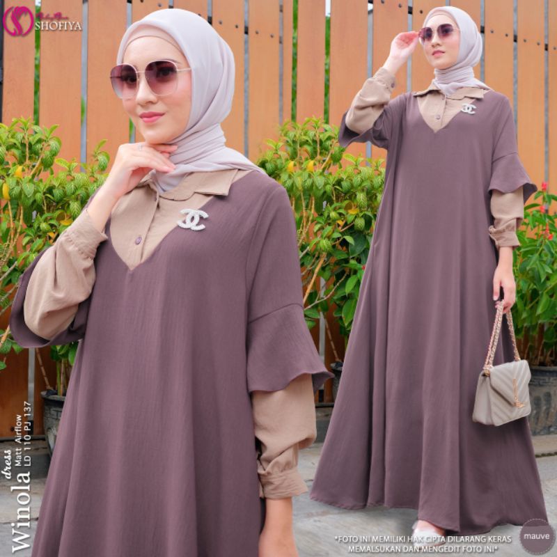 Vinola dress Matt Airflow