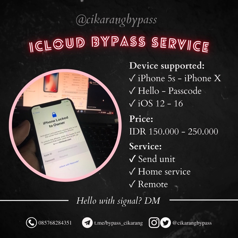 Bypass iPhone &amp; iPad - Remote