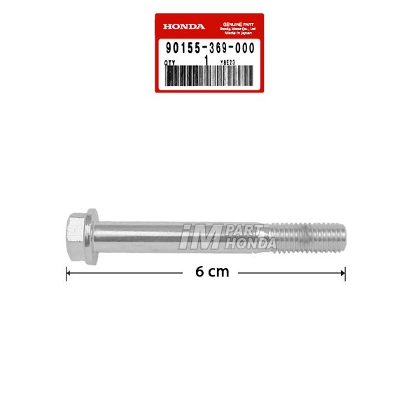 90155-369-000 Baut 11 Panjang 6 Cm Bolt Flange 7X54