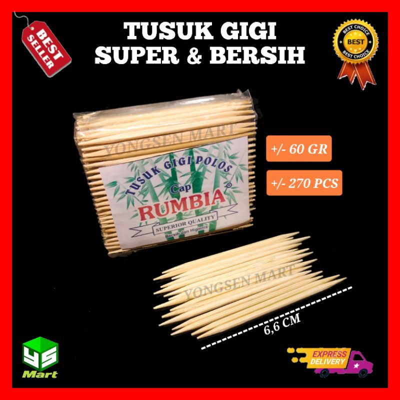 Jual Tusuk Gigi Bambu Refill Premium Super Murah Isi Pcs