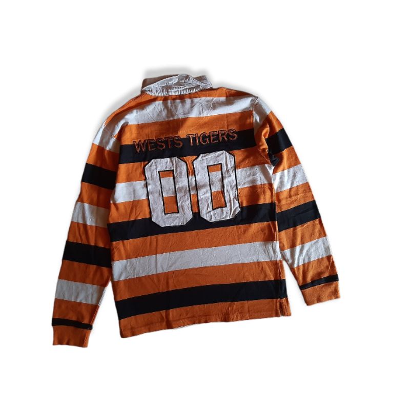 RUGBY SHIRT STRIPE OFFICIAL NATIONAL RUGBY LEAGUE VINTAGE