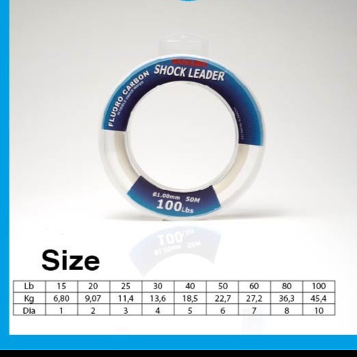 ] Senar FC Maguro Shock Leader Fluorocarbon