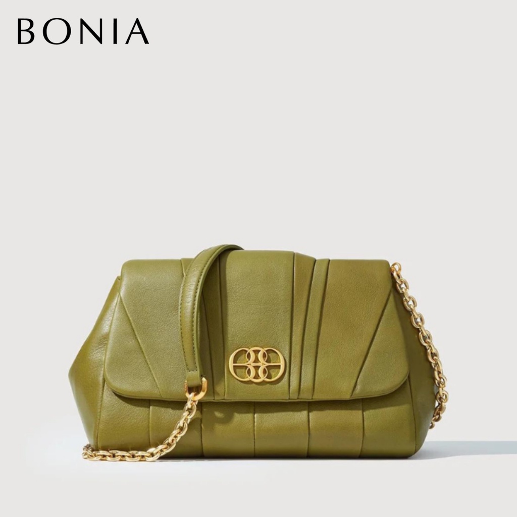 Bonia - Croissant Crossbody Bag Green Wonder