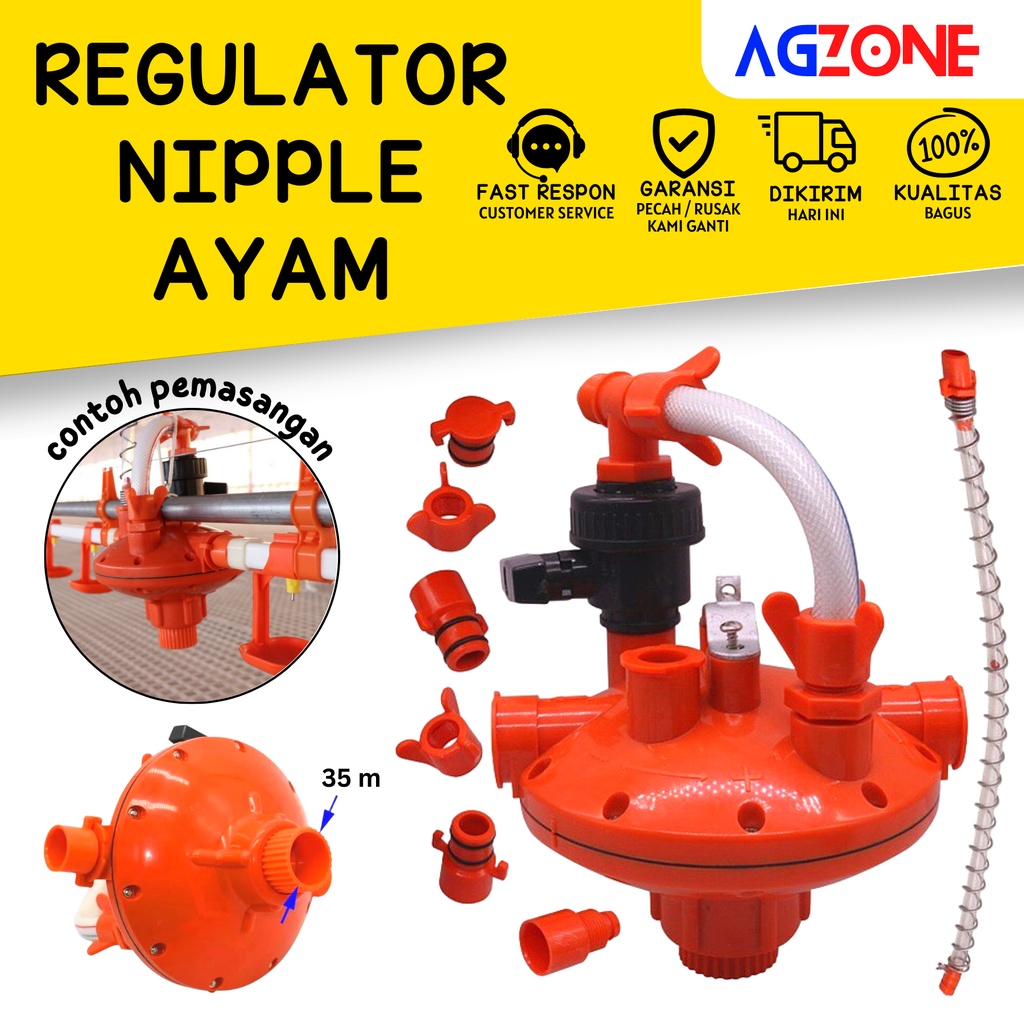 Regulator Nipel Minum Ayam Terlaris