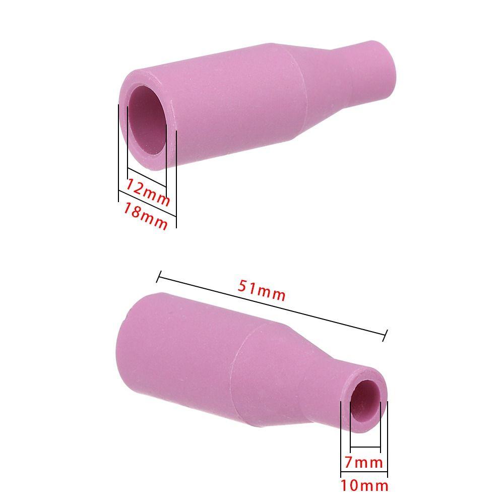 Lanfy Nozzle Keramik Aksesoris Las MIG/MAG Ceramic Protective Nozzle Holder Nosel Cups Torch Tip Nozzle