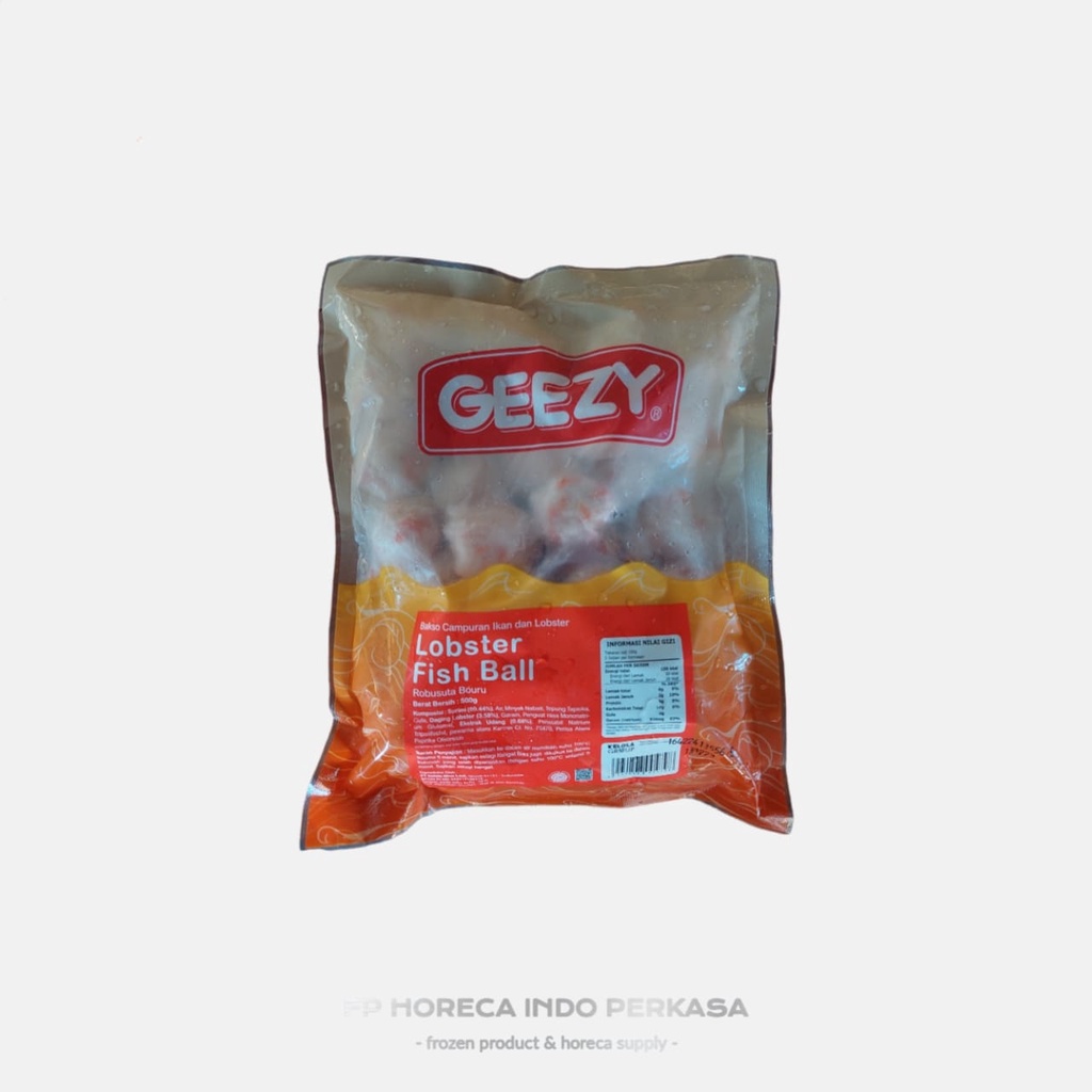

Geezy Minaku Lobster Fish Ball