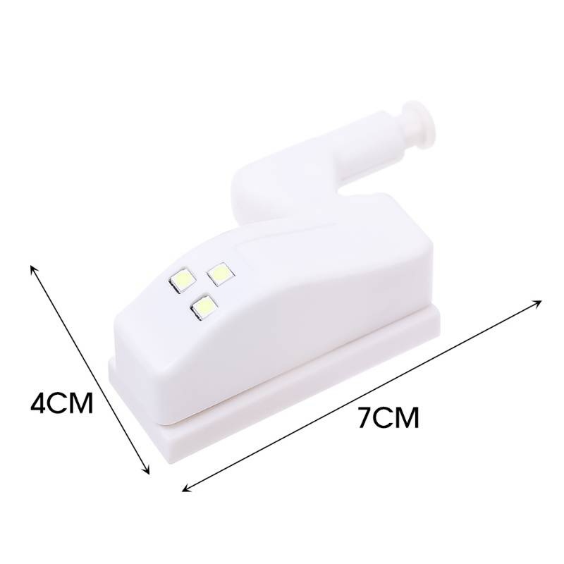 [Harga Grosir] Saklar Otomatis LED Engsel Lemari Lampu Malam Universal Untuk Lemari Pintu Bawah Lemari Lampu Engsel Dalam Lampu Sensor Night Lamp
