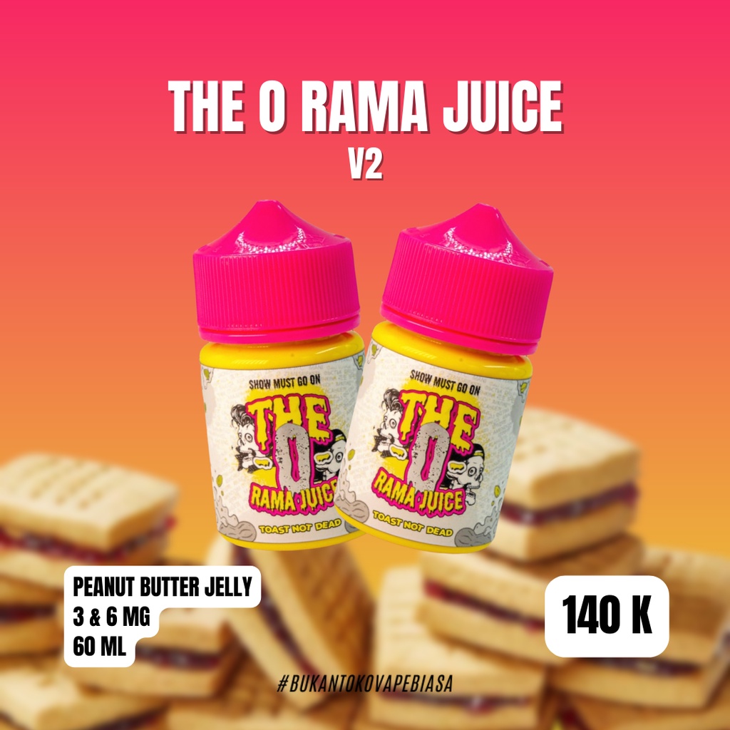 Jual THE O RAMA JUICE V2 Peanut Butter Jelly Shopee Indonesia