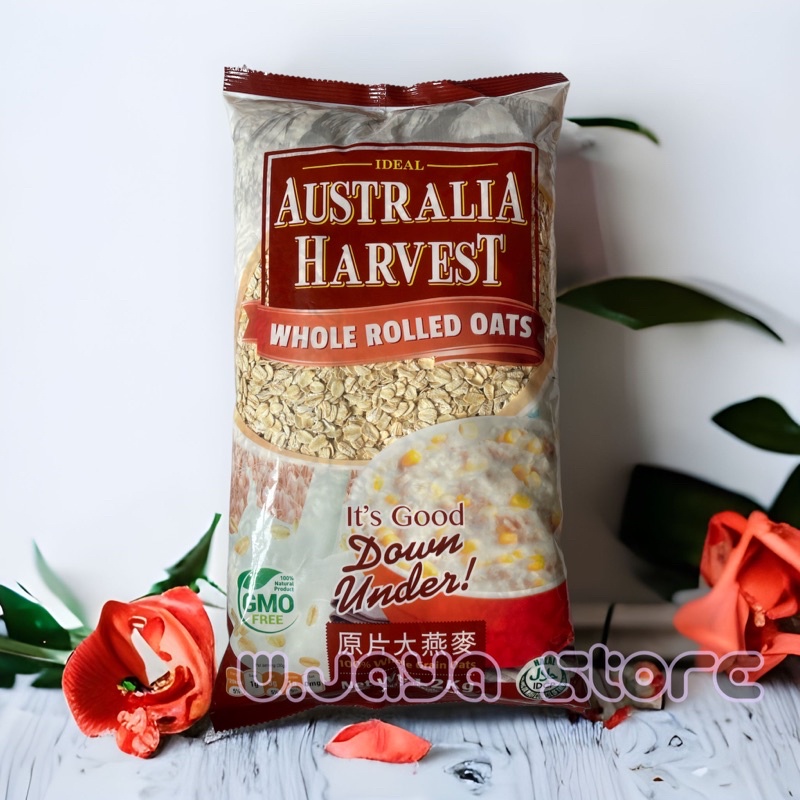 Ideal Australia Harvest Whole Rolled Oats 1.2kg