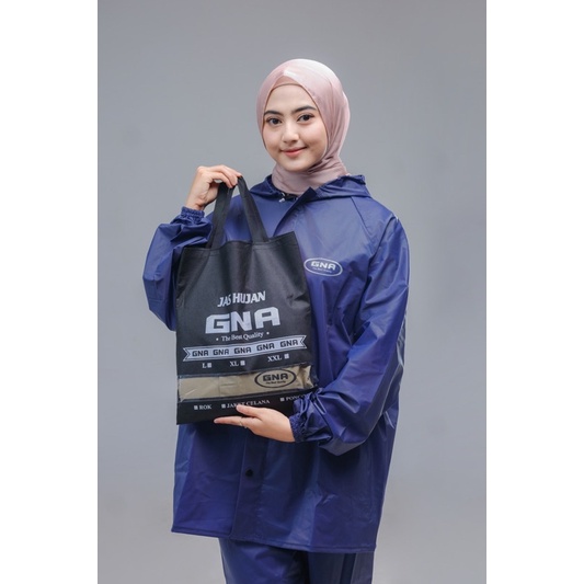 RAINCOAT, Mantel Hujan GNA Jas Hujan GNA Pria dan Wanita Dewasa Premium Best Quality by GNA Anti Rembes