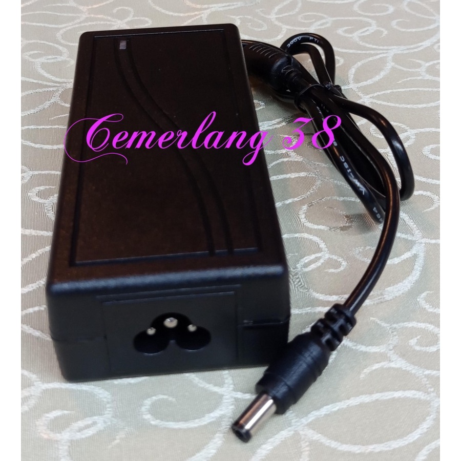 Adaptor 5A 12V + Kabel Power adaptor cctv adaptor dvr 12 V 5 A