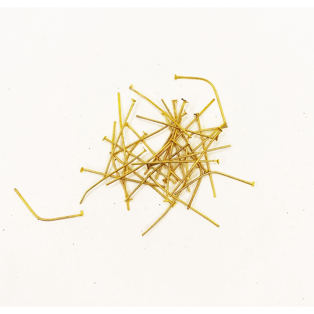 SALE paku mati / headpin / paku T emas 50 gram