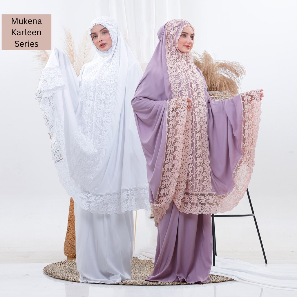 Jumuna - Mukena Dewasa Lace Mikro Karleen