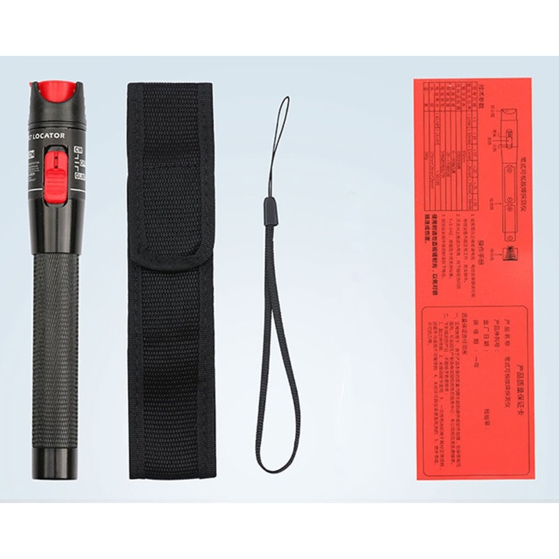 Zzz Fiber Optical Cable Tester VFL-Pen Cahaya Merah 50KM 50mW Visual Fault Locator Untuk Jaringan-Uji Kabel SC/ST/FC Interfac