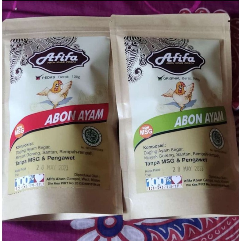 

Abon ayam original