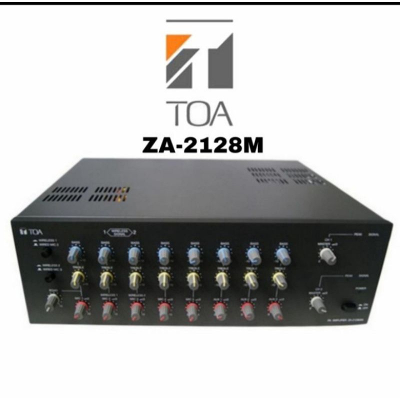 AMPLI TOA AMPLIFIER TOA MASJID 120 WATT TYPE ZA 2128 M