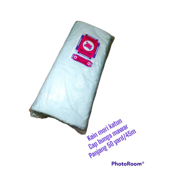 KAIN MORI CAP MAWAR KATUN HALUS