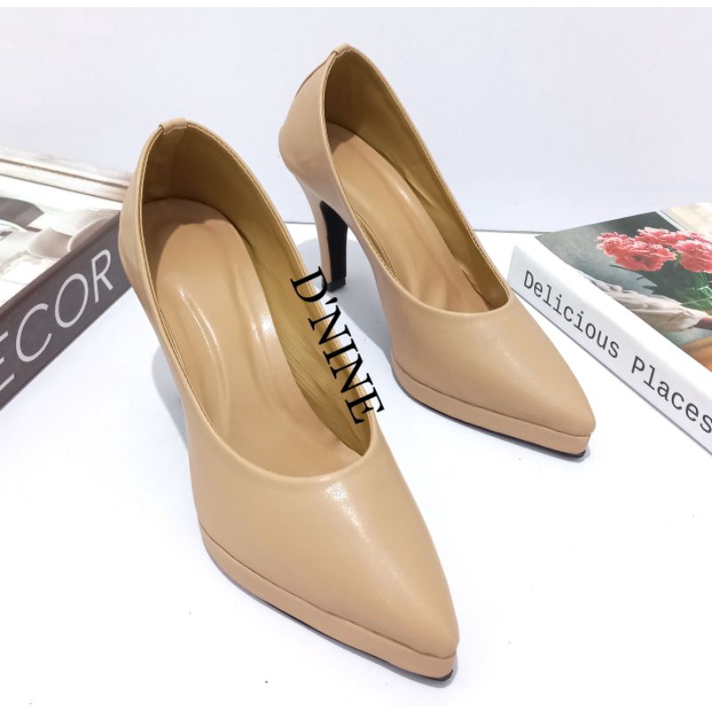 IREN KL 10 Heels pumps Sepatu pantofel 9cm