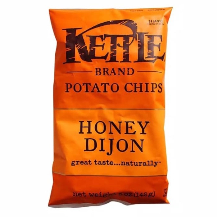 

Kettle potato chips honey dijon 142gr