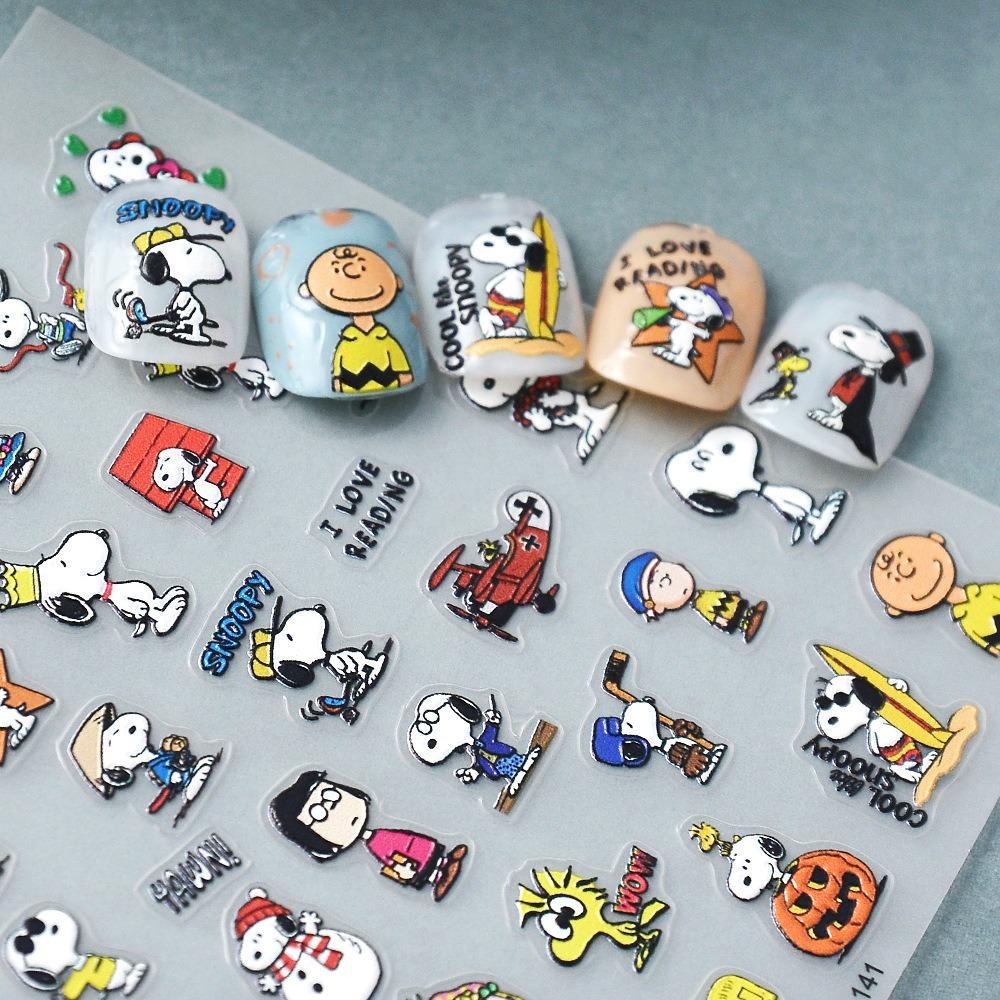 Stiker Kuku Kartun Agustina Lucu Fashion Doraemon Anjing Manikur Aksesoris|Hiasan Nail Art