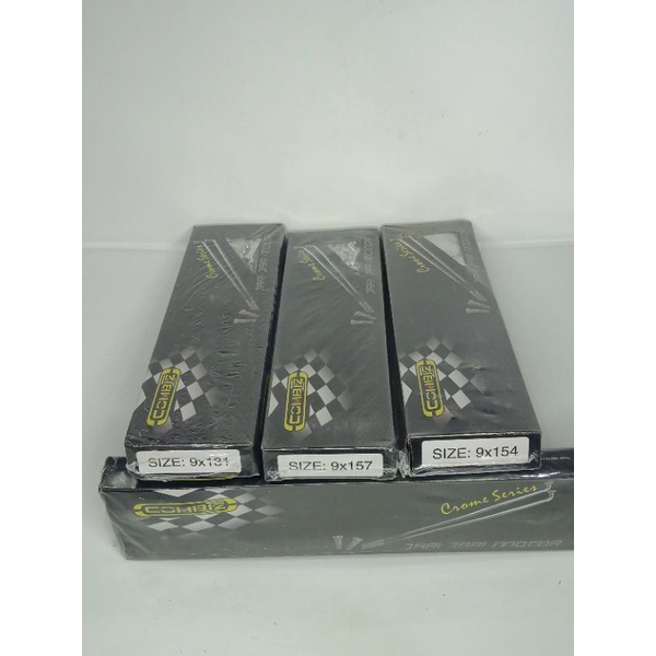 RUJI / JARI JARI CHROME + NIPPLE UKURAN 131 154 157 159 164 172 184
