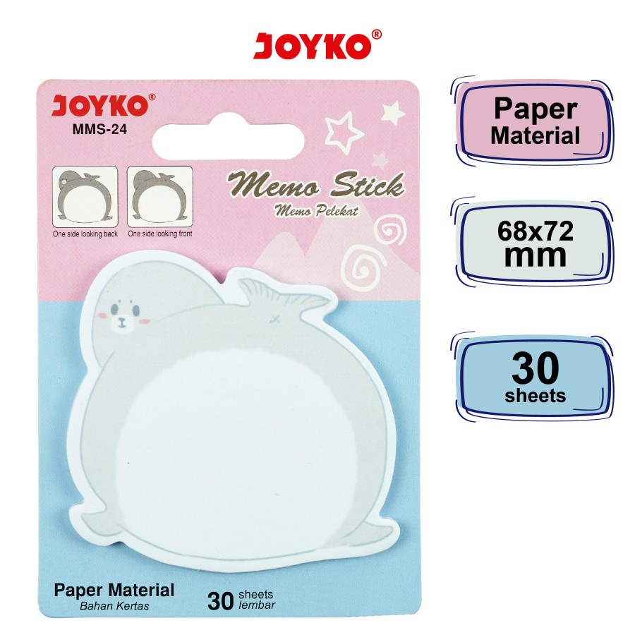 

JOYKO Memo Stick Animal Tempel - MMS-24 [ PADS ]