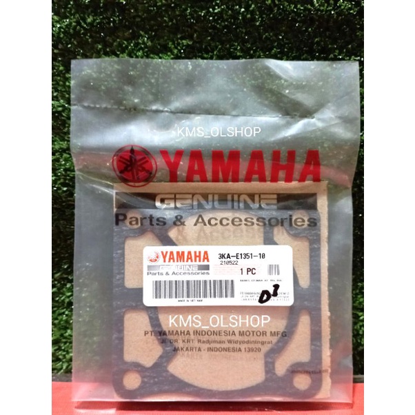 Packing Block Bawah Cylinder Block RXK Asli Ori Yamaha 3KA-E1351-10