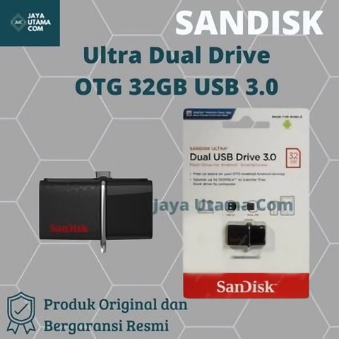 Sandisk Ultra Dual Drive OTG 16/32/64GB USB 3.0 - SDDD2 ORI