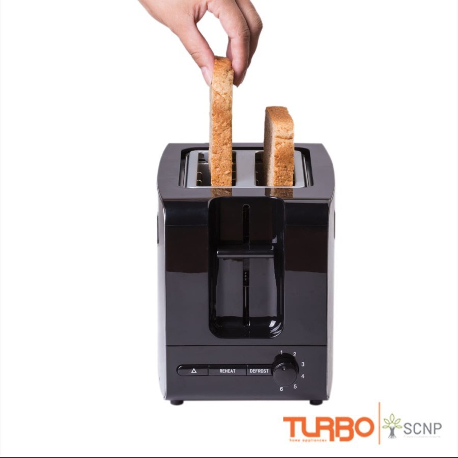 Turbo Pop Up Toaster Pemanggang Roti Listrik Type-  EHL1018