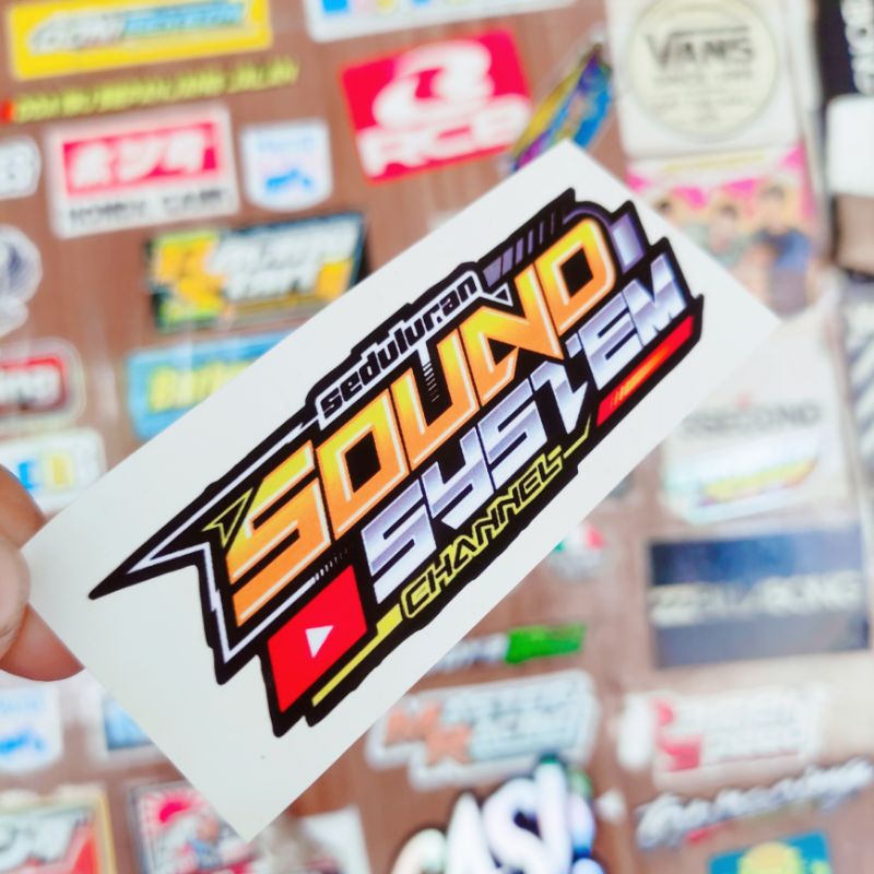 stiker seduluran sound