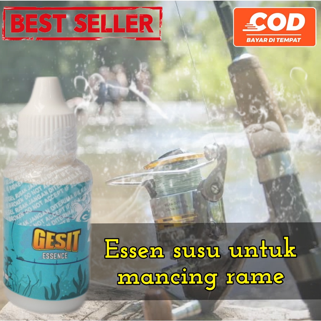 ESSEN GESIT AROMA SUSU MURNI - MANCING IKAN MAS/NILA/BAWAL/NILEM 30ML