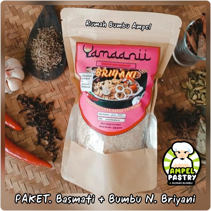 

*#*#*#*#] Paket Beras Basmati + Bumbu Briyani "YAMAANII