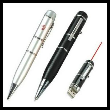 

3 In 1 Aluminium Pen (Ballpoint + Laser Pointer + Flashdisk 16Gb)