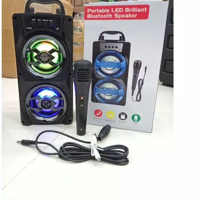✴ SPEAKER BLUETOOTH SALON AKTIF YD-801/YD-802 FREE MIC//SPEAKER PROTABLE TERMURAH ➶