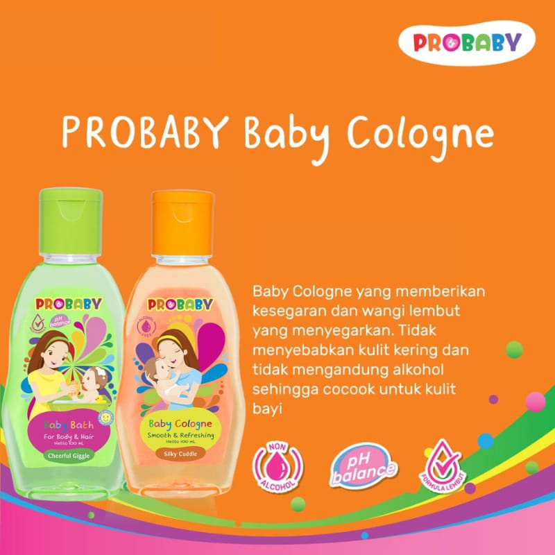 PROBABY Cologne Cheerfull Giggle/Silky Cuddle - 100ml