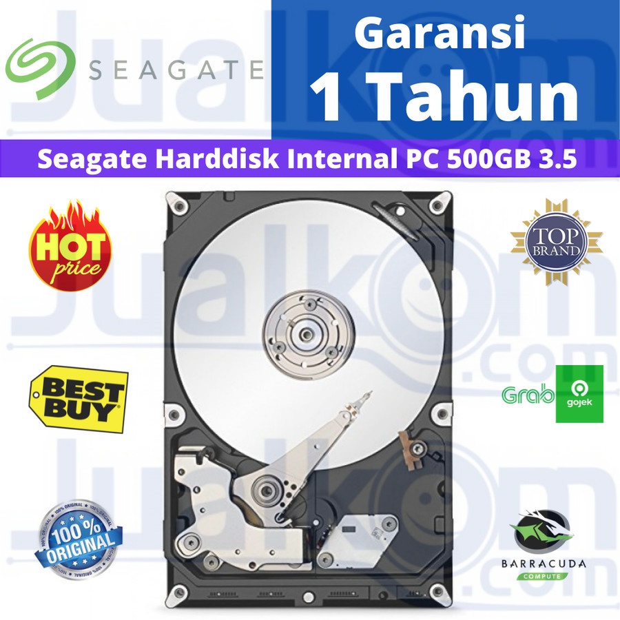 Harddisk Seagate Internal PC 500GB HDD SATA 3.5