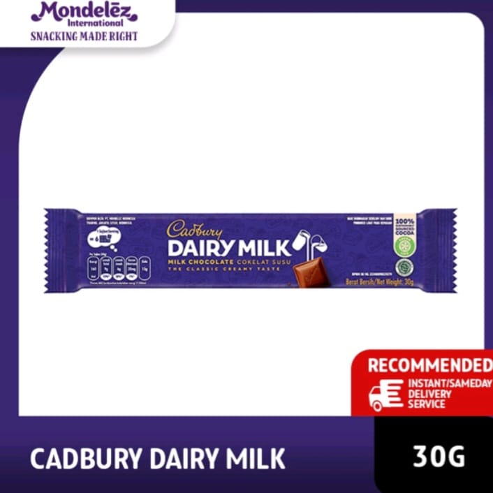 Cadbury Dairy Milk 30 g | Milk Chocolate | Cashew Nut | Fruit &amp; Nut