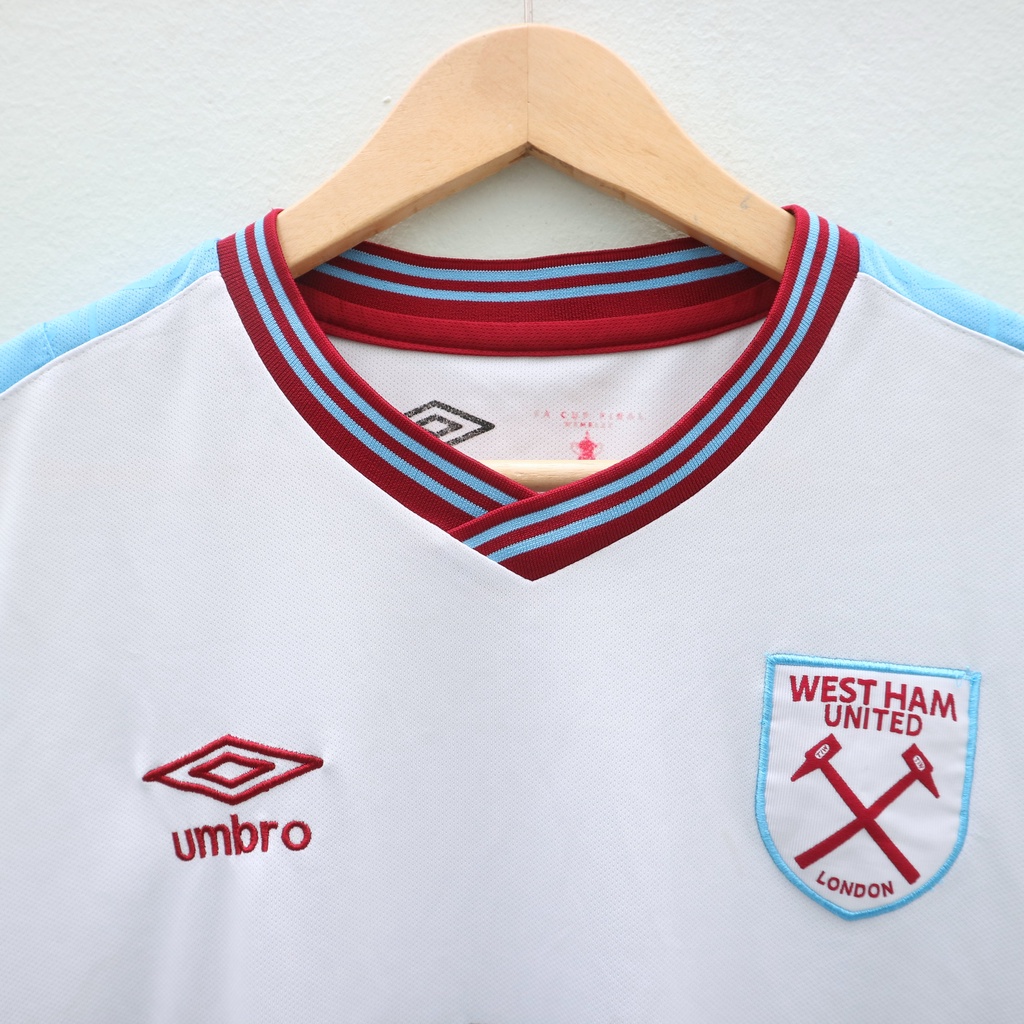 Jersey Bola Klasik Umbro West Ham Original Away 2019 2020