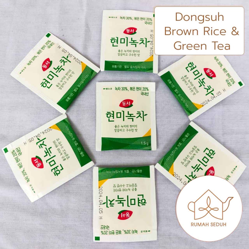 Korean Brown Rice and Green Tea - Teh Celup beras Korea - Dongsuh Seduhan Beras Merah dan Teh Hijau 